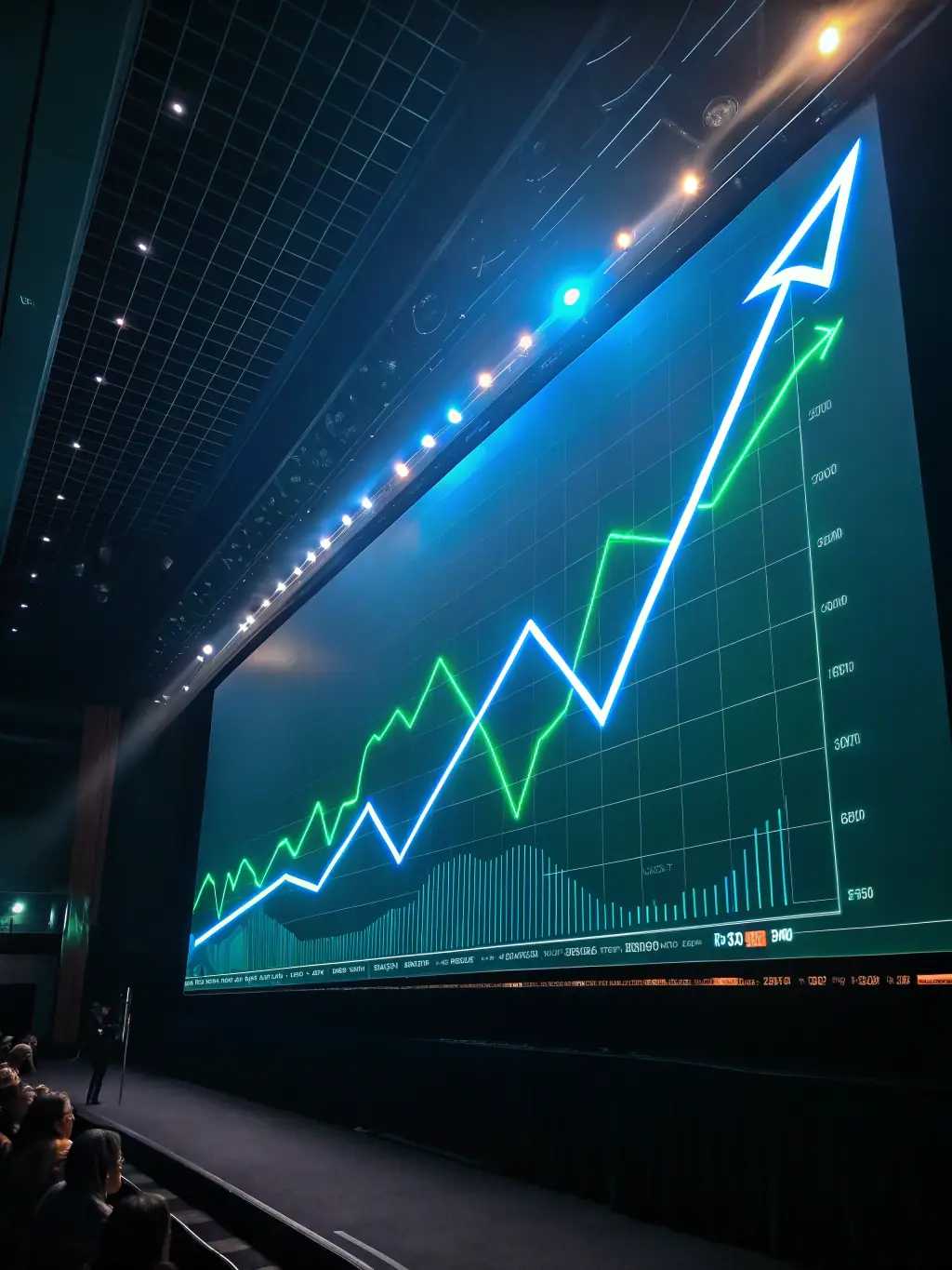 A graph showing long-term financial growth and stability, illustrating the benefits of sound financial strategies.
