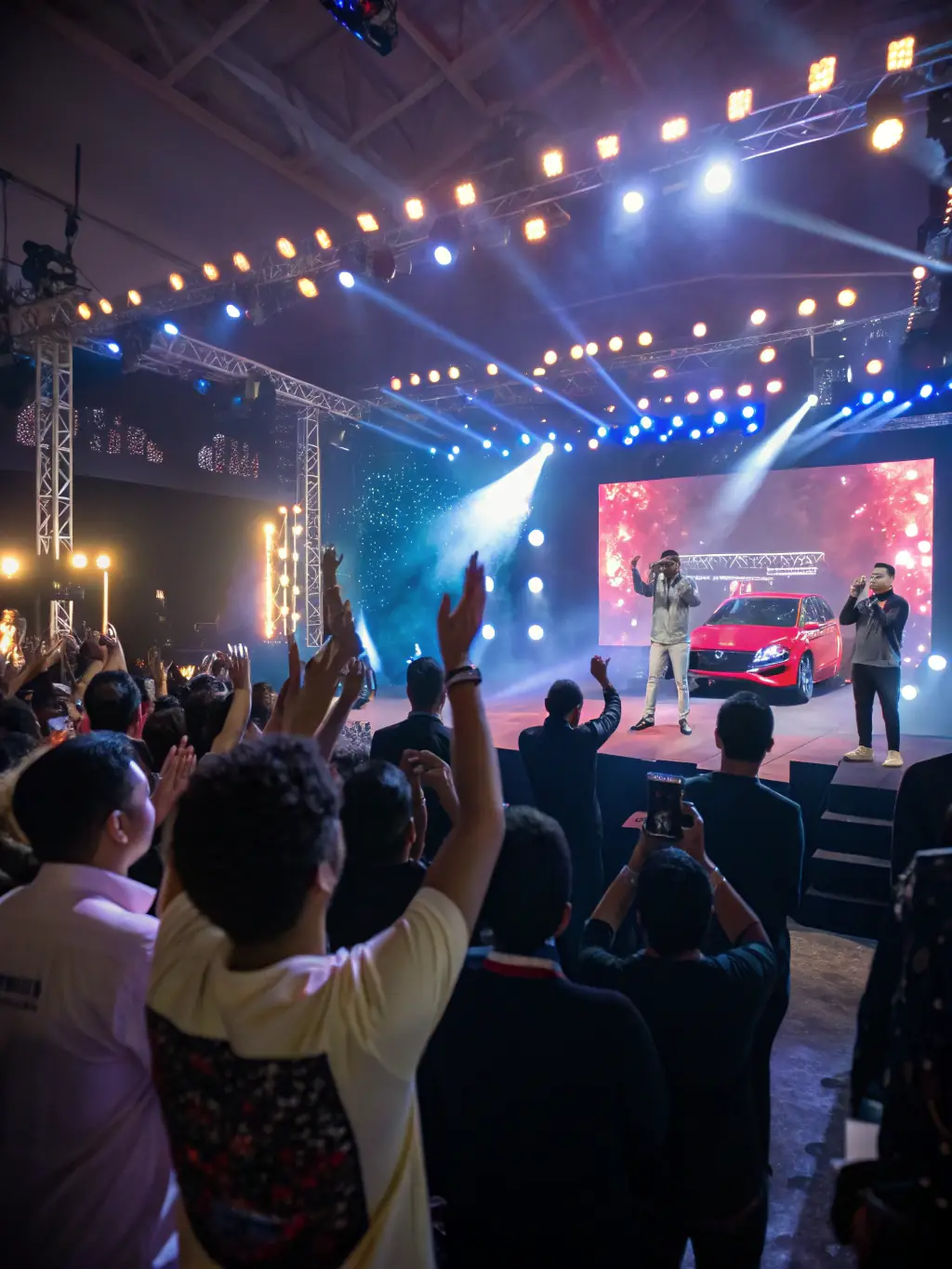 A photograph of a successful product launch event, showcasing Implied Marketing's ability to create buzz and generate excitement around new products or services.